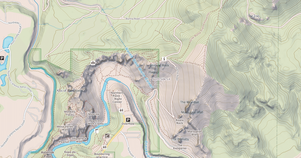 Map preview of North Side