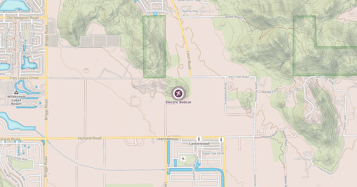 Map preview of Electric Bobcat