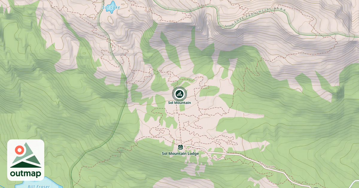 Map of Sol Mountain