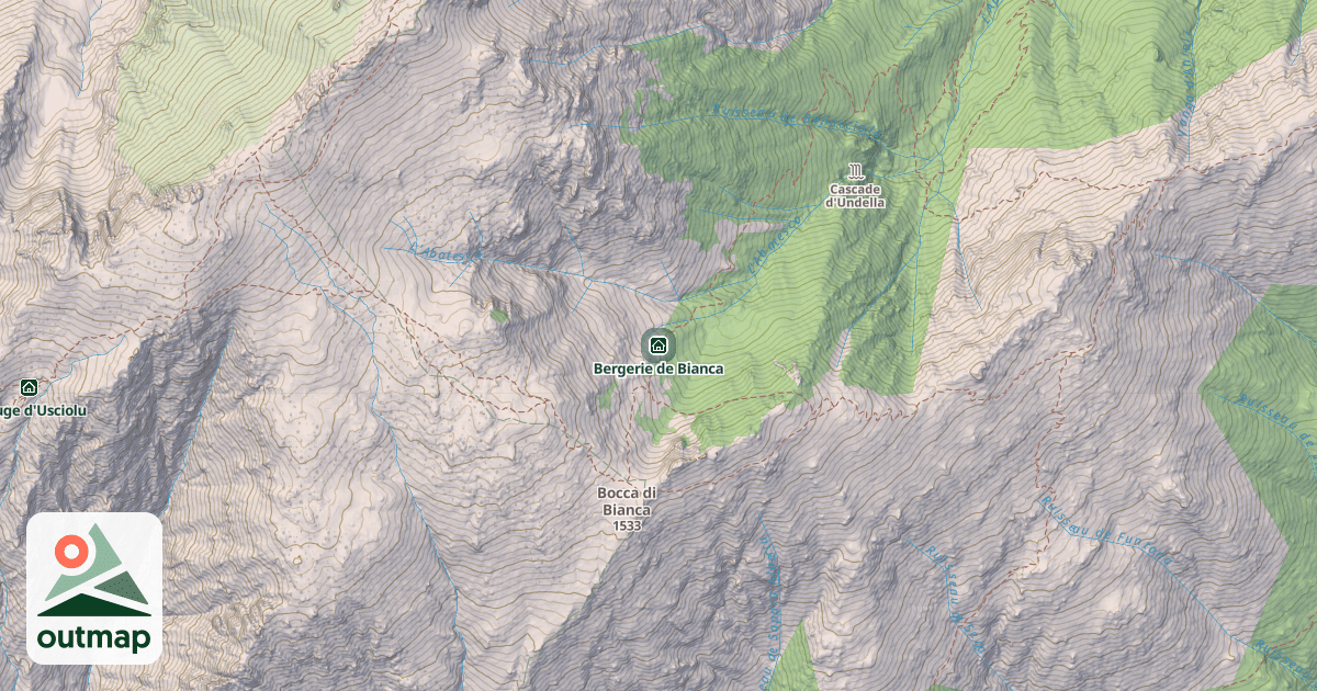 Map of Bergerie de Bianca