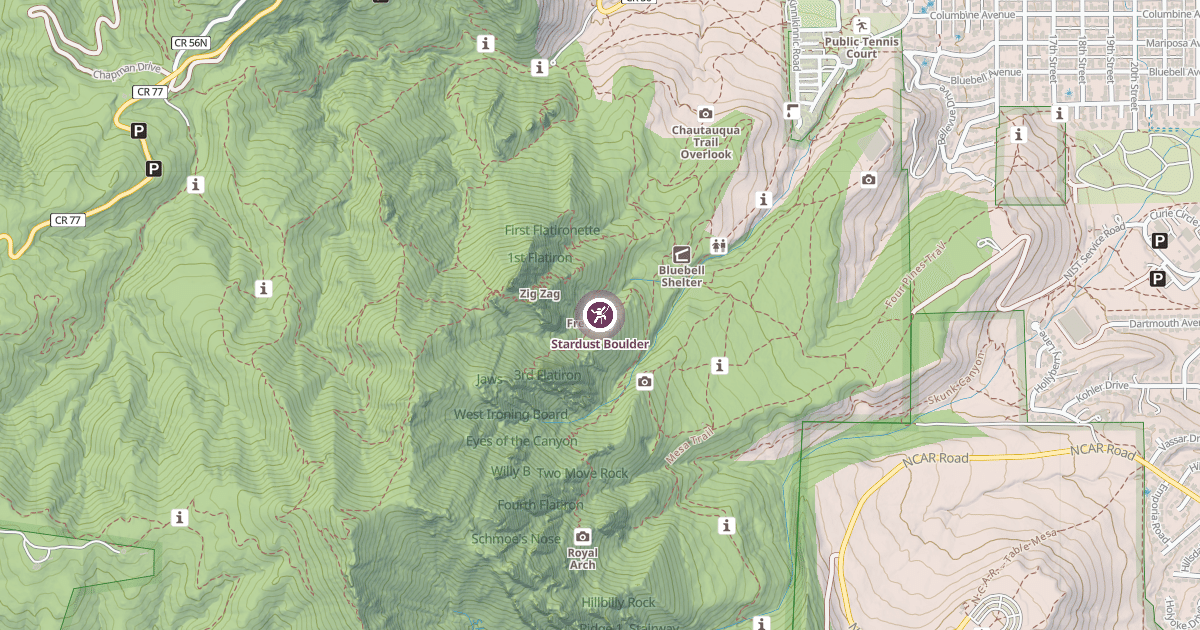 Map preview of Stardust Boulder