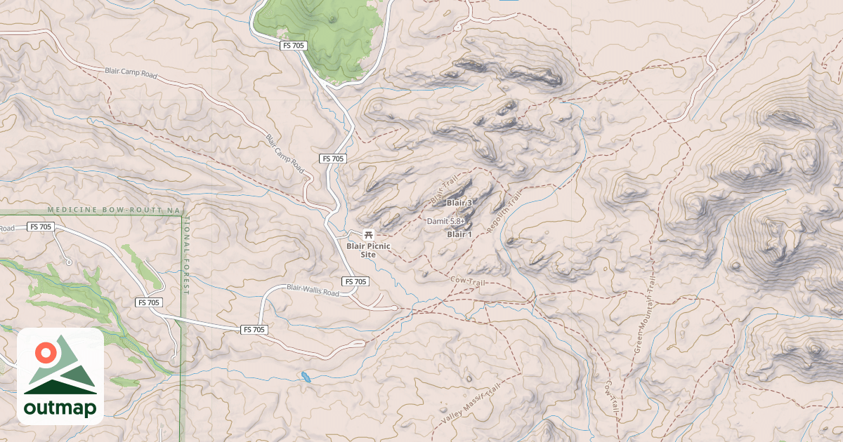 Map of Damit