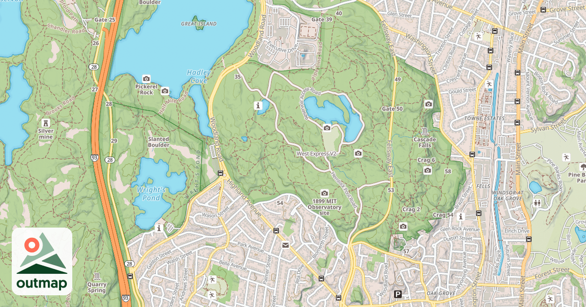Map of West Express