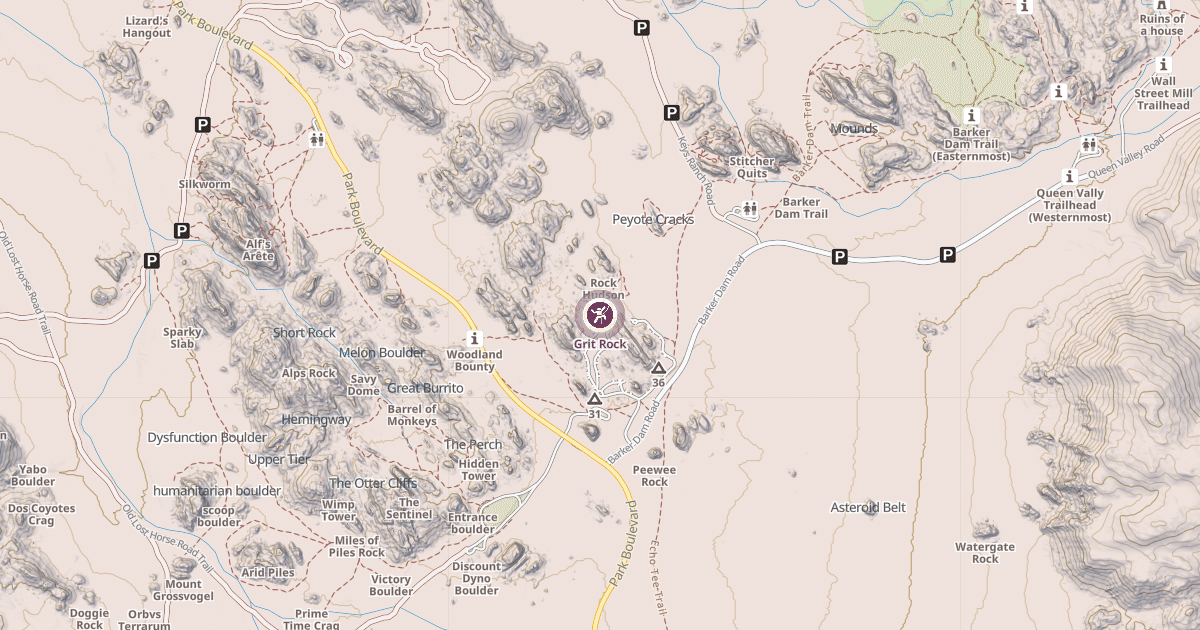 Map preview of Grit Rock