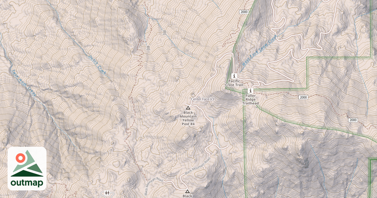 Map of Center Face