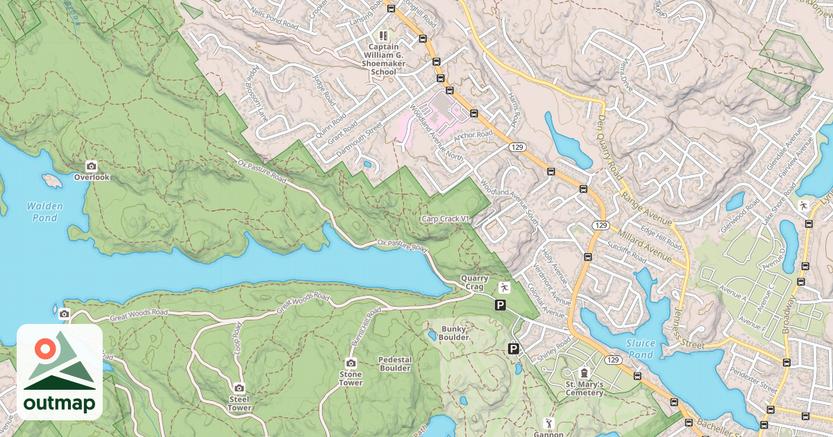 Map of Carp Crack