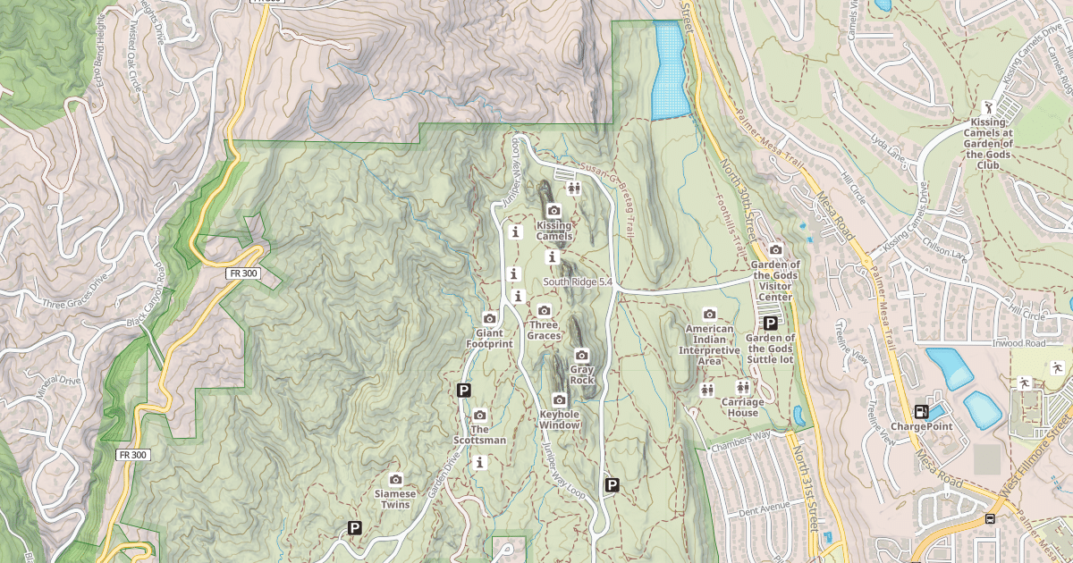 Map preview of South Ridge