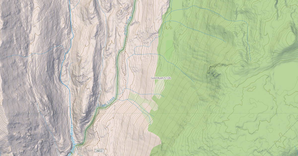 Map preview of Gold Rush