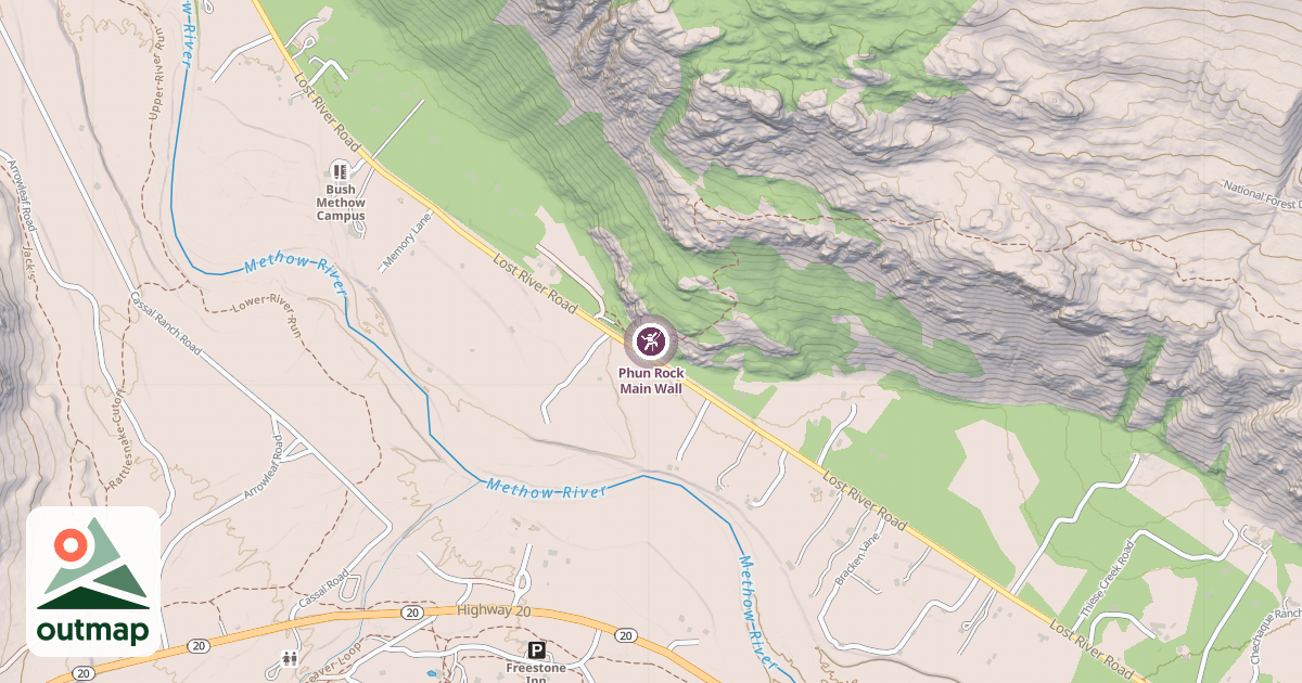 Map of Phun Rock Main Wall