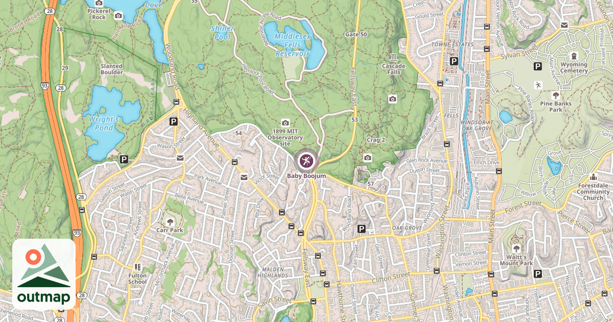 Map of Baby Boojum