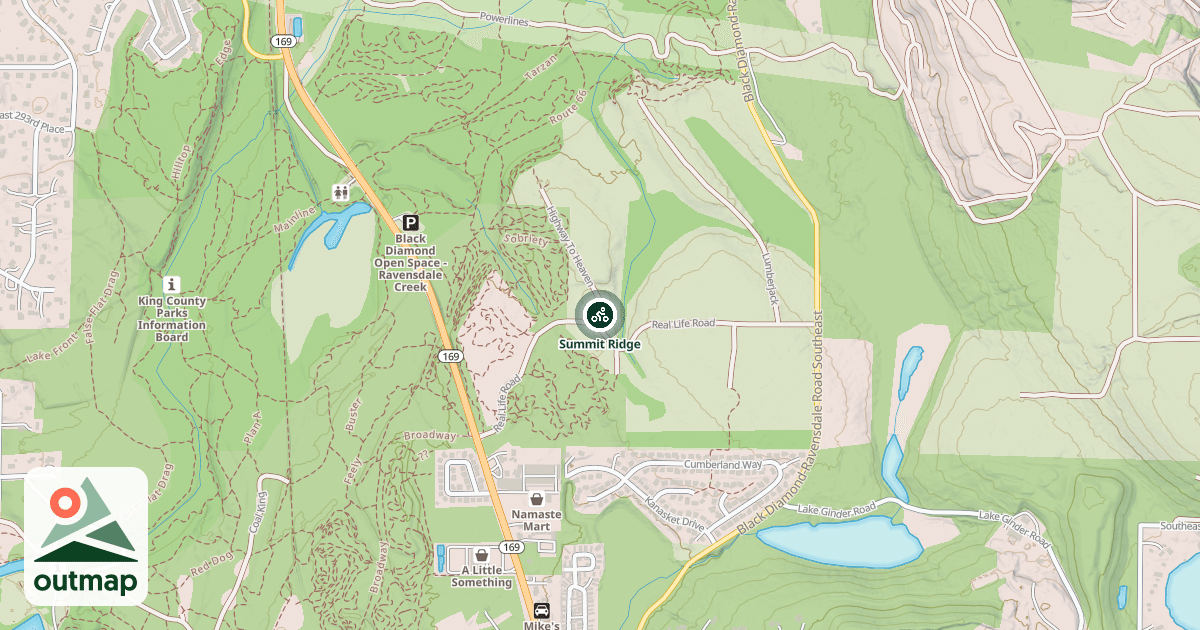 Map of Summit Ridge