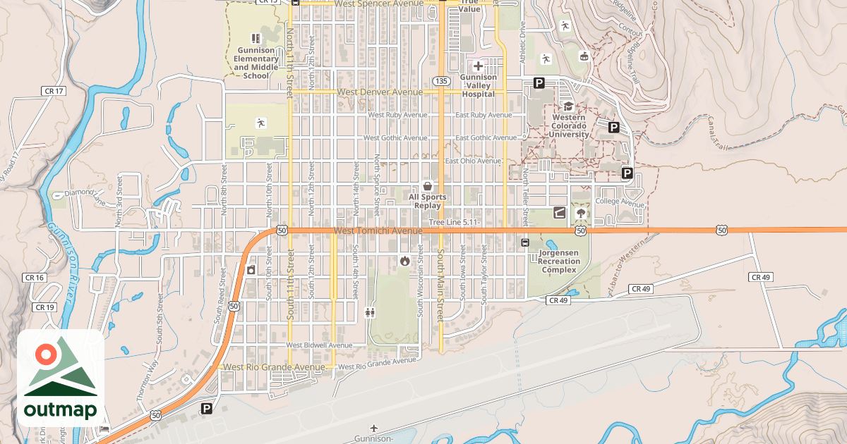 Map of Tree Line