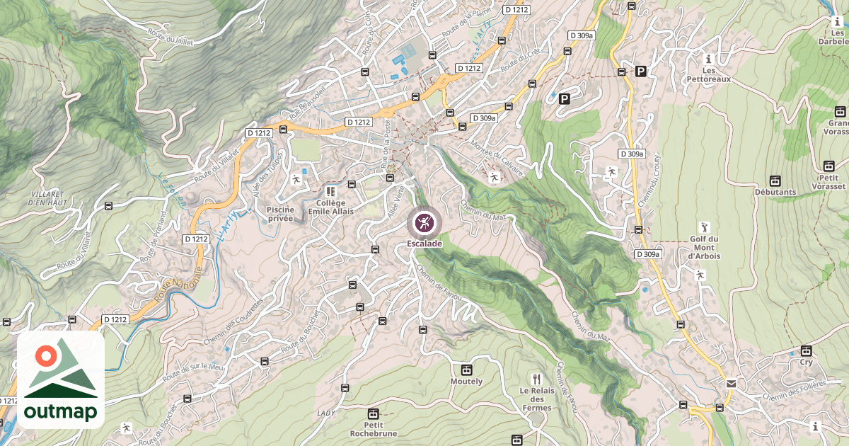 Map of Escalade