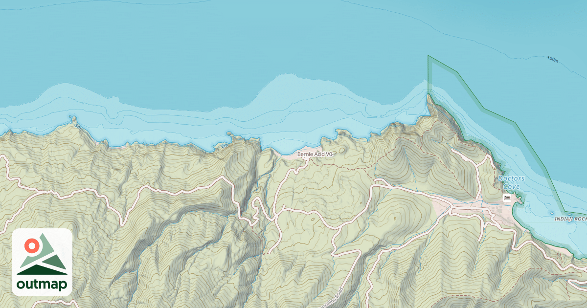 Map of Bernie Acid