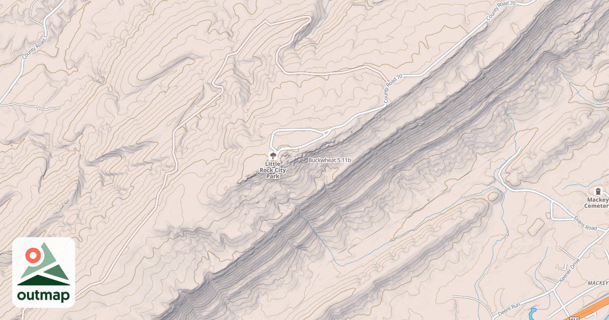 Map of Buckwheat