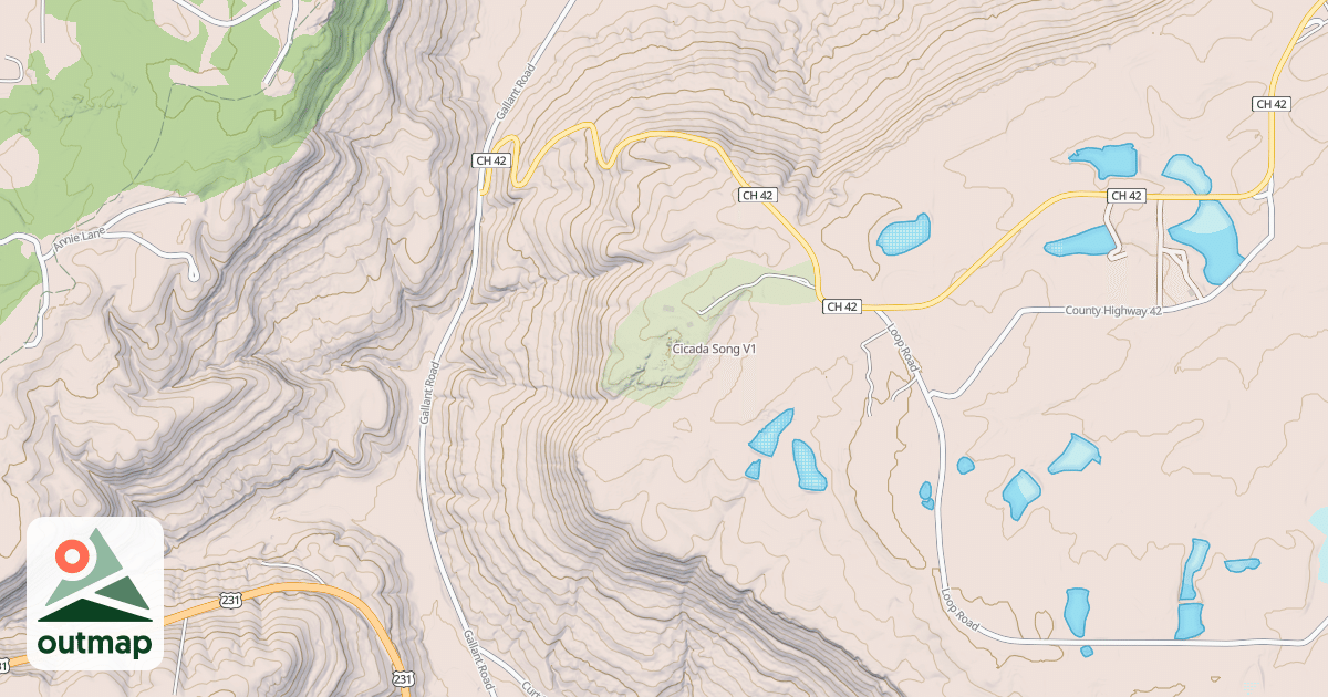 Map of Cicada Song