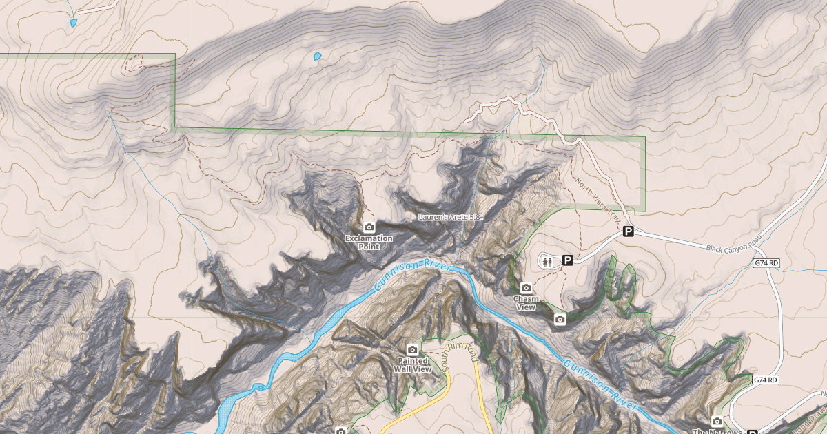 Map preview of Lauren's Arete