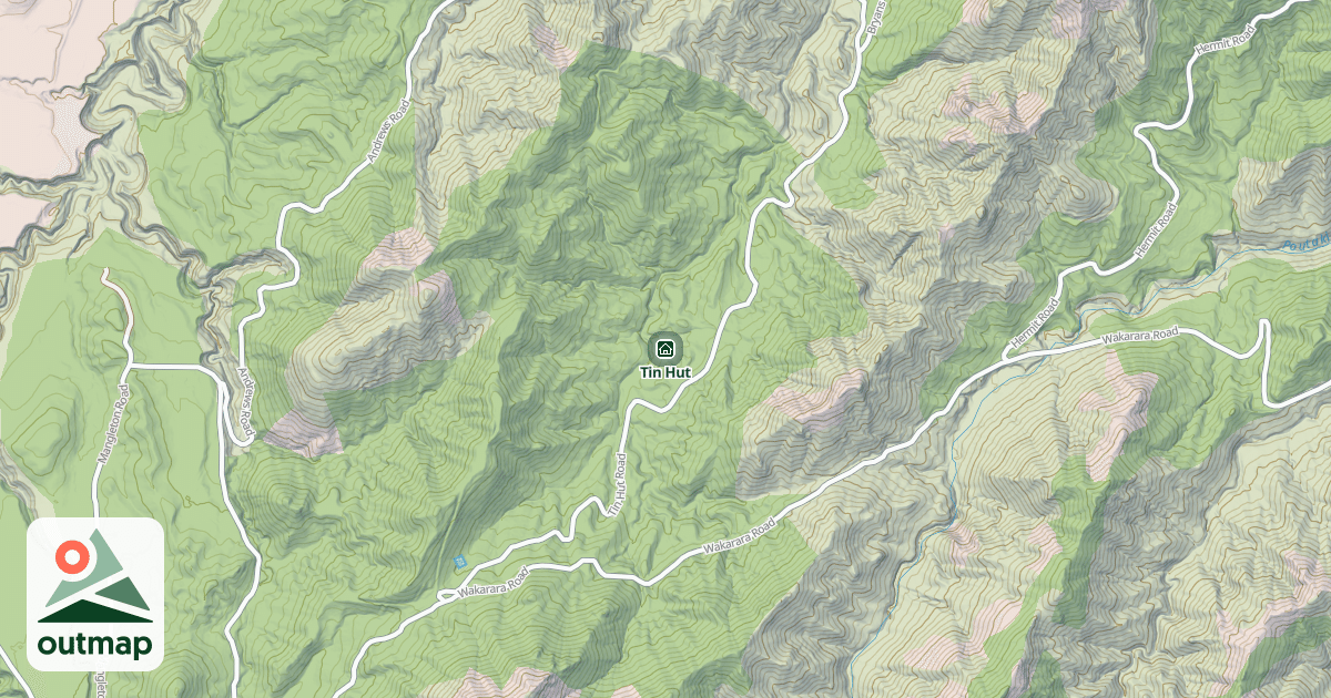 Map of Tin Hut