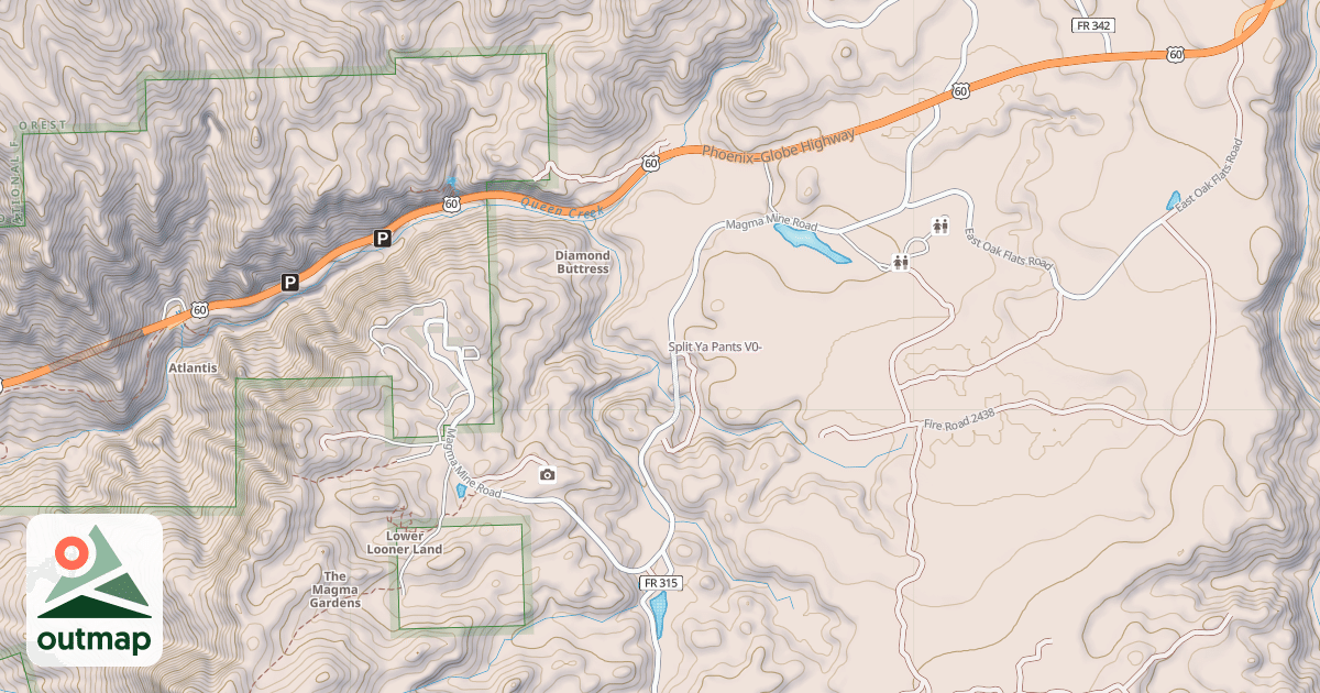 Map of Split Ya Pants