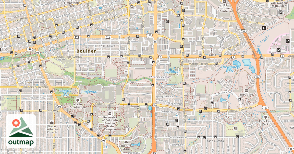 Map of 12 Parsecs