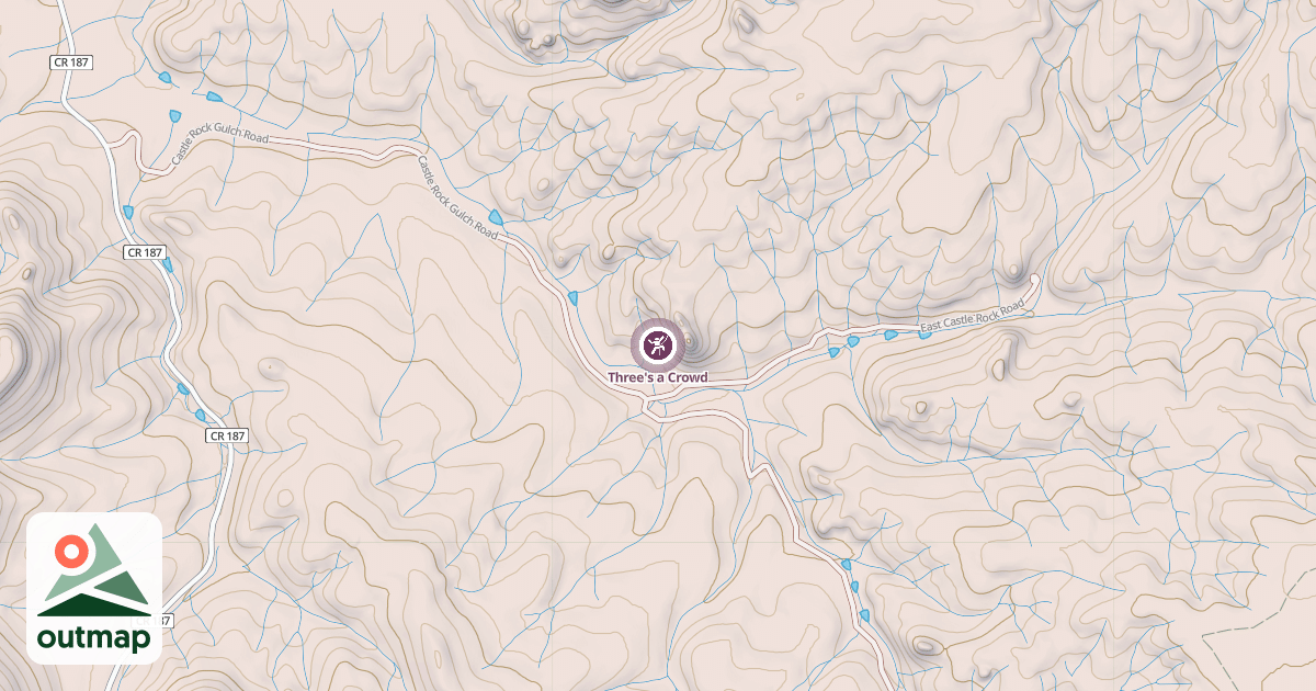 Map of Three's a Crowd