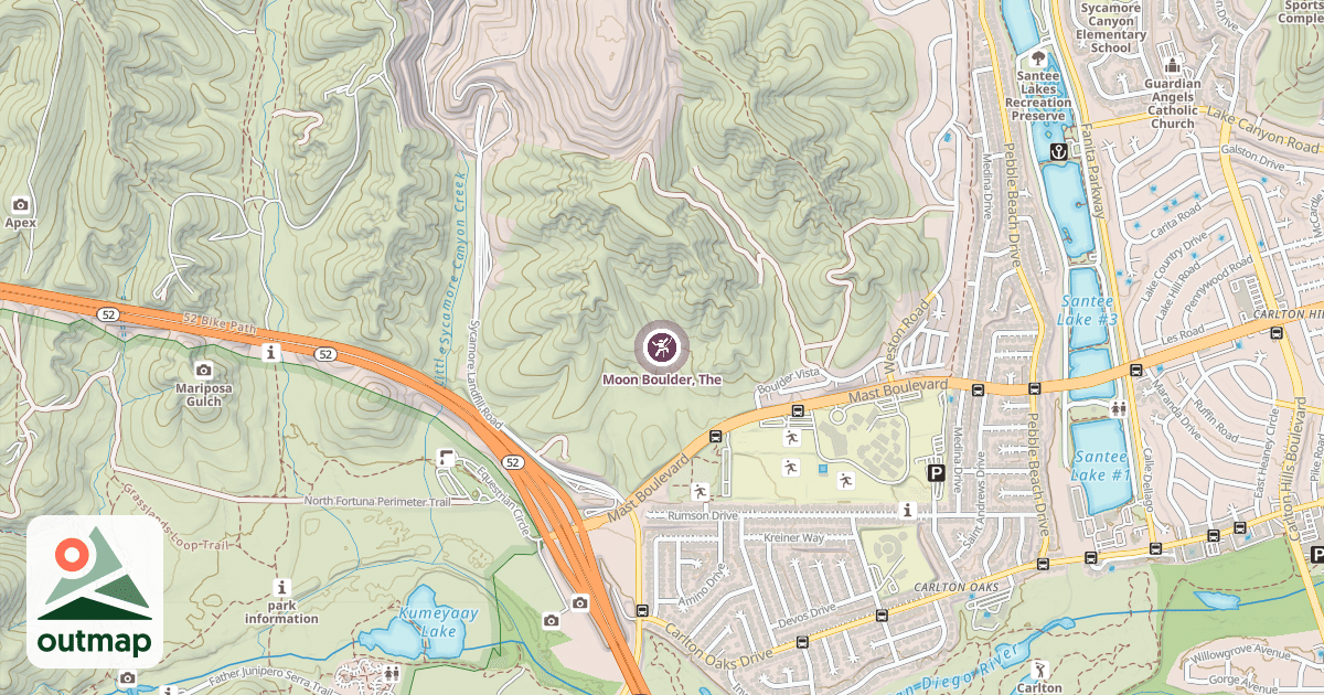 Map of Moon Boulder, The