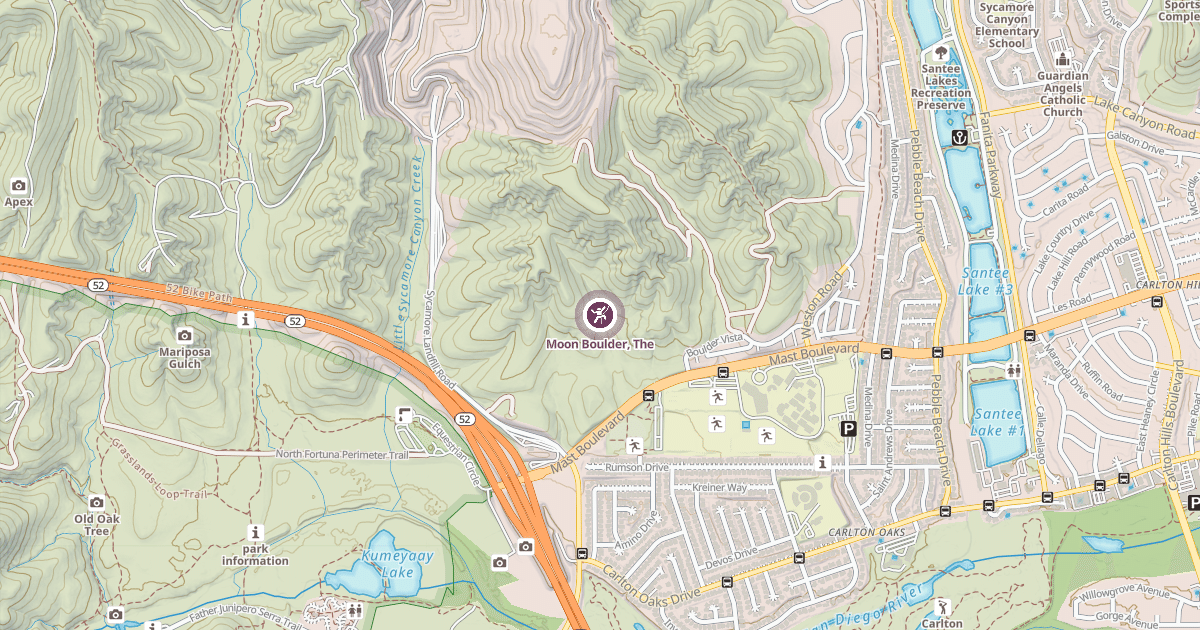 Map preview of Moon Boulder, The