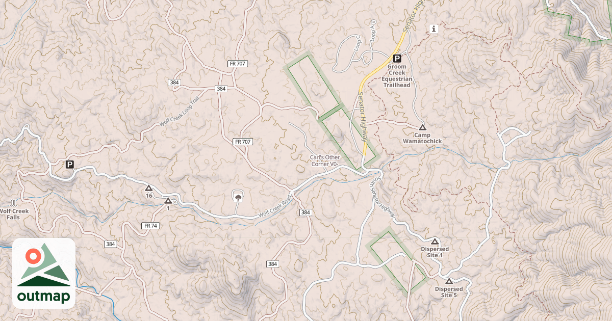 Map of Carl's Other Corner