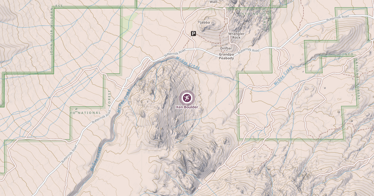 Map preview of Xen Boulder