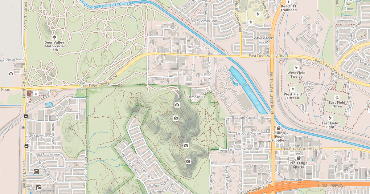 Map preview of Osmosis