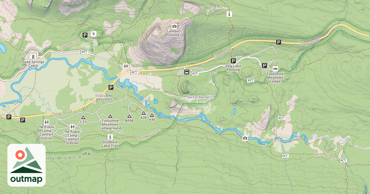 Map of Bachar Mantel