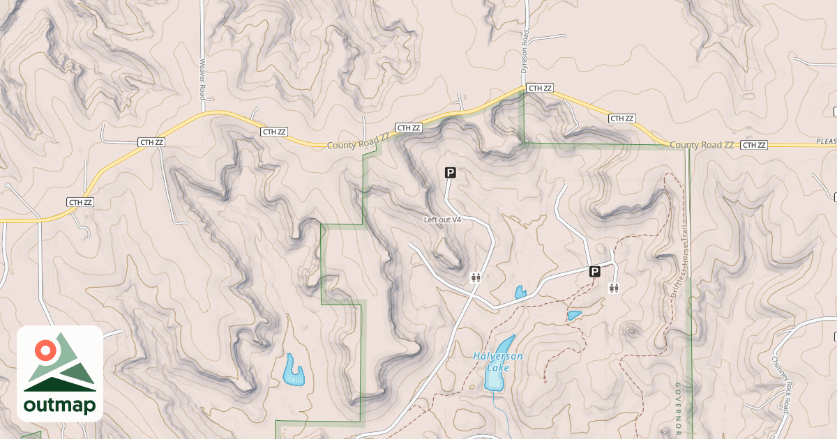 Map of Left out
