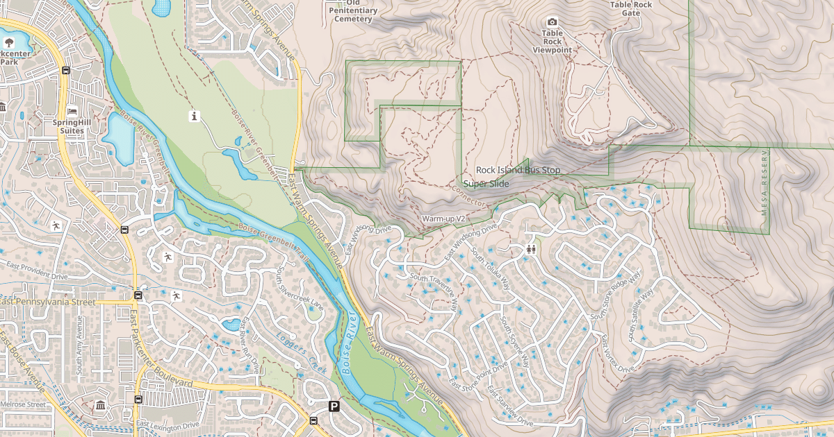 Map preview of Warm-up