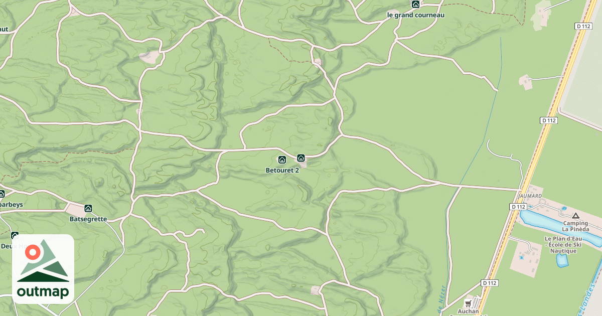 Map of betouret 1