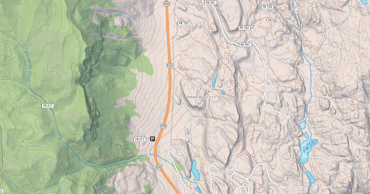 Map preview of Pebble Beach
