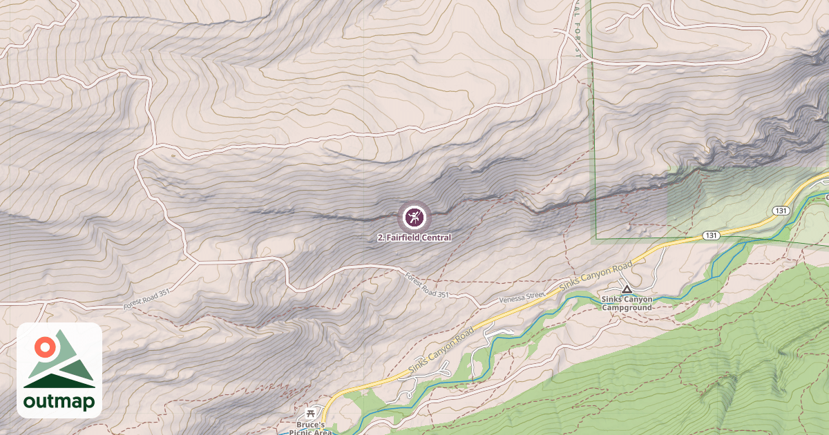 Map of 2. Fairfield Central