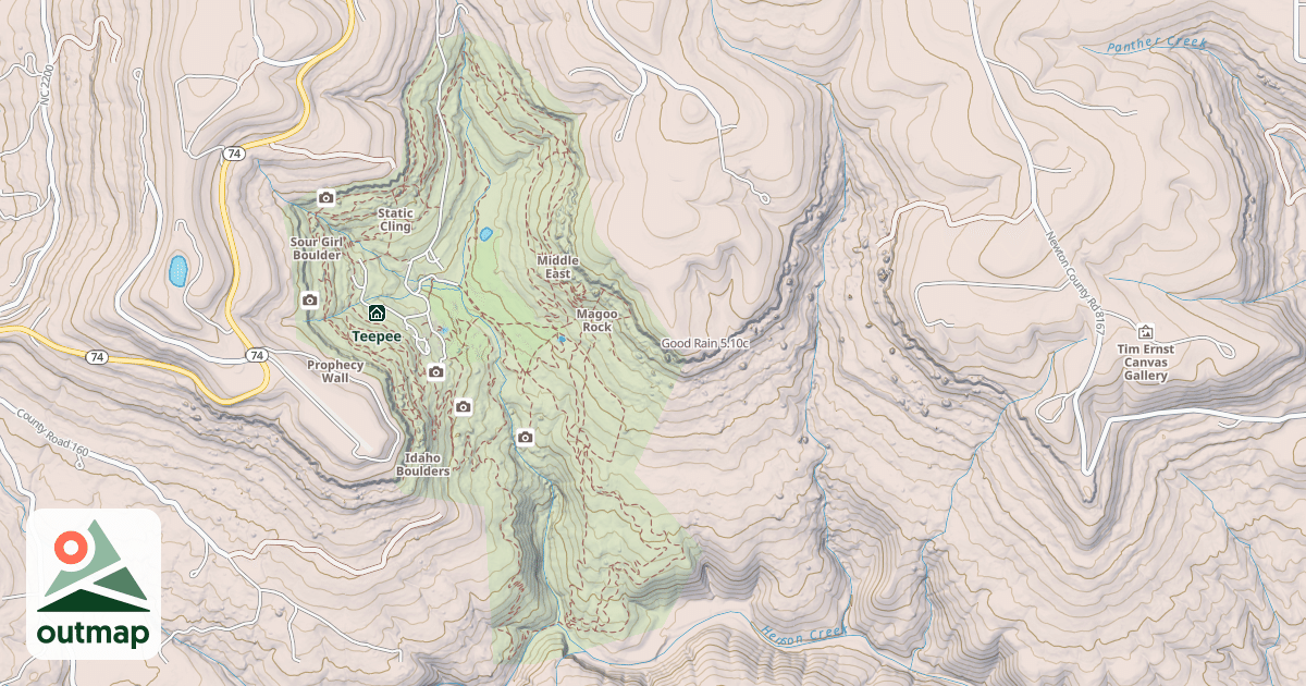 Map of Good Rain