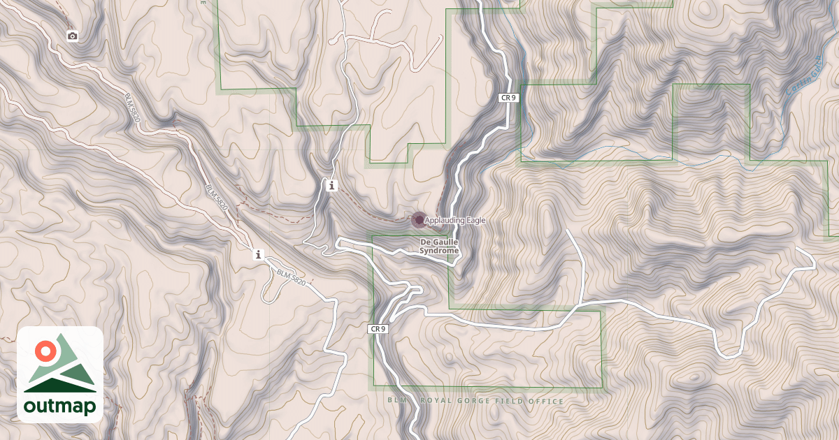 Map of Applauding Eagle