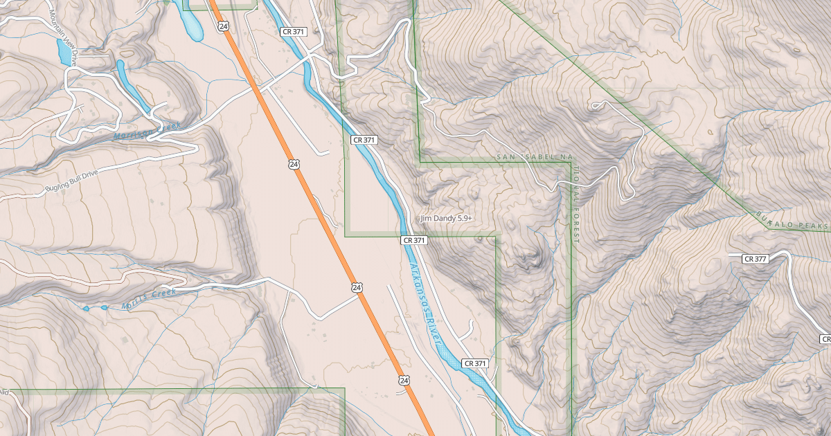 Map preview of Jim Dandy