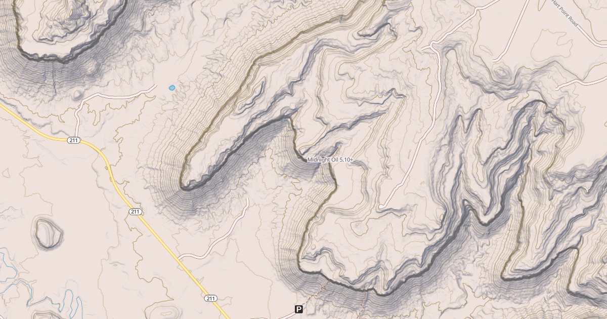 Map preview of Midnight Oil