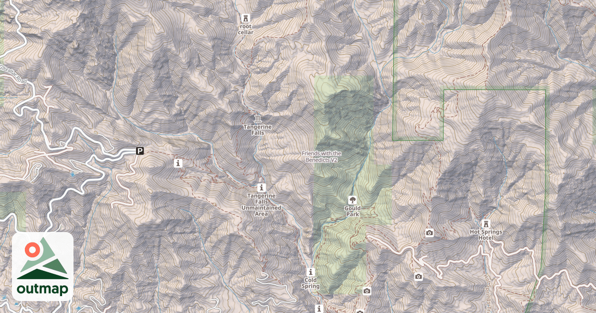 Map of Friends with the Benedicts