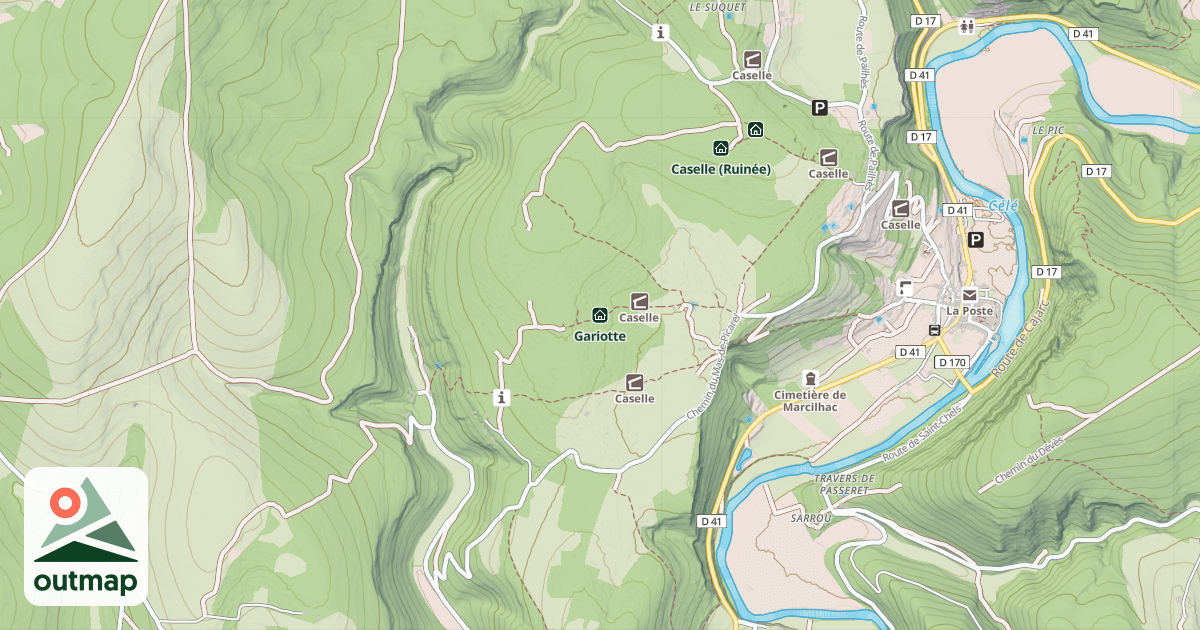 Map of Gariotte