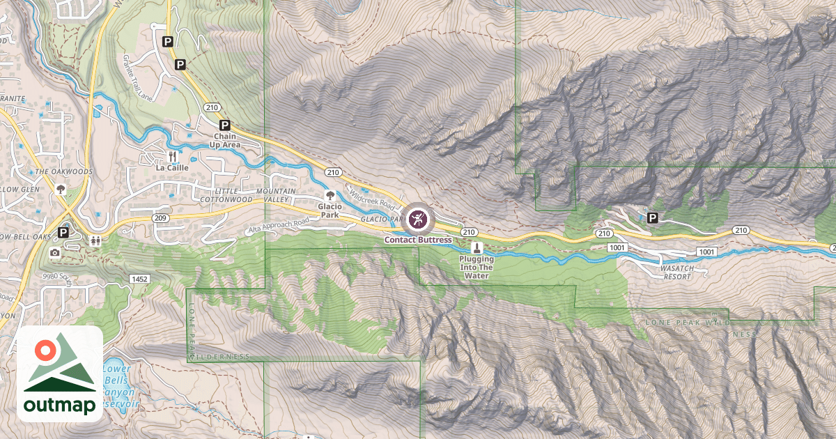 Map of Contact Buttress