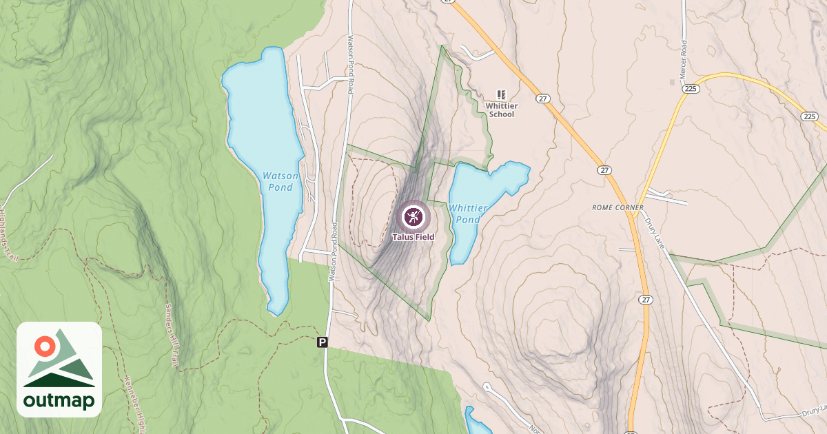 Map of Talus Field