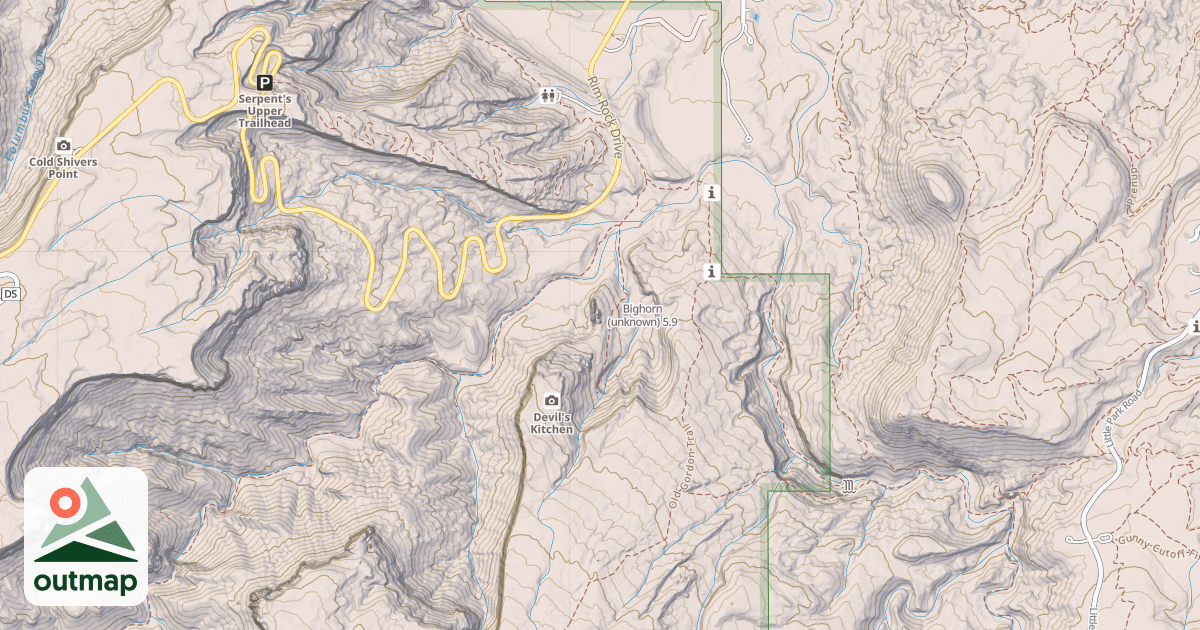 Map of Bighorn (unknown)