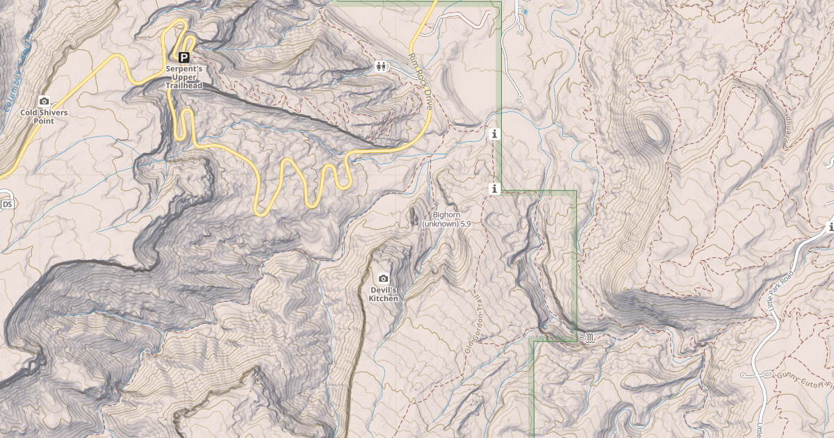 Map preview of Bighorn (unknown)