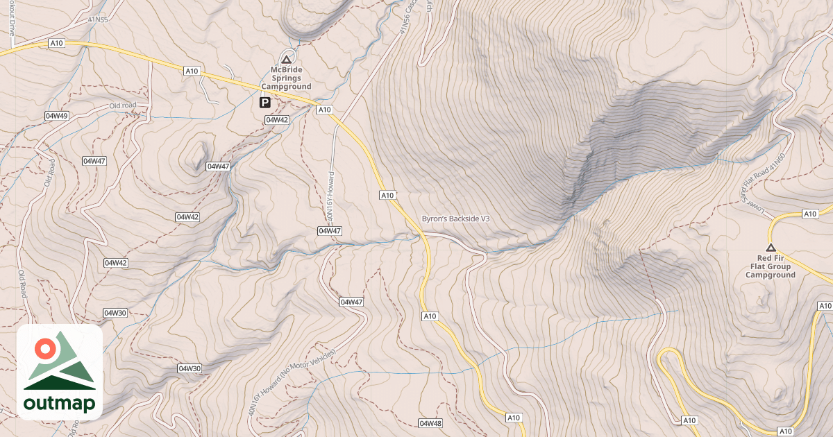 Map of Byron’s Backside