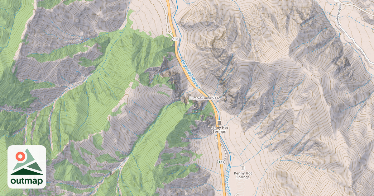 Map of Pump-a-Lama