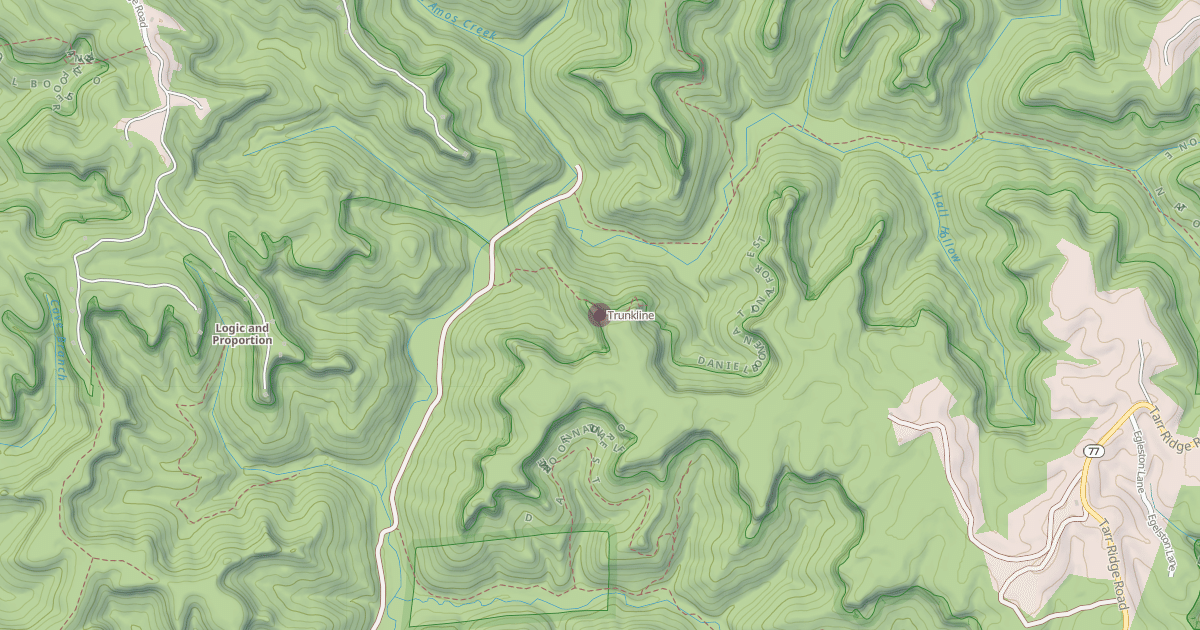 Map preview of Trunkline