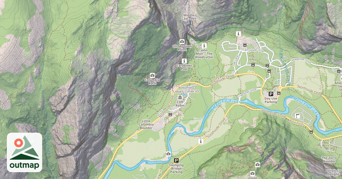 Map of Bottomless Lieback Corner